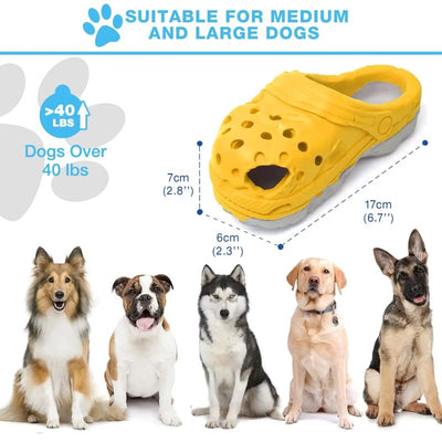 Slipper dog toy